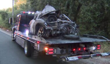 1 dead in fiery Sacramento County crash on Power Line Road