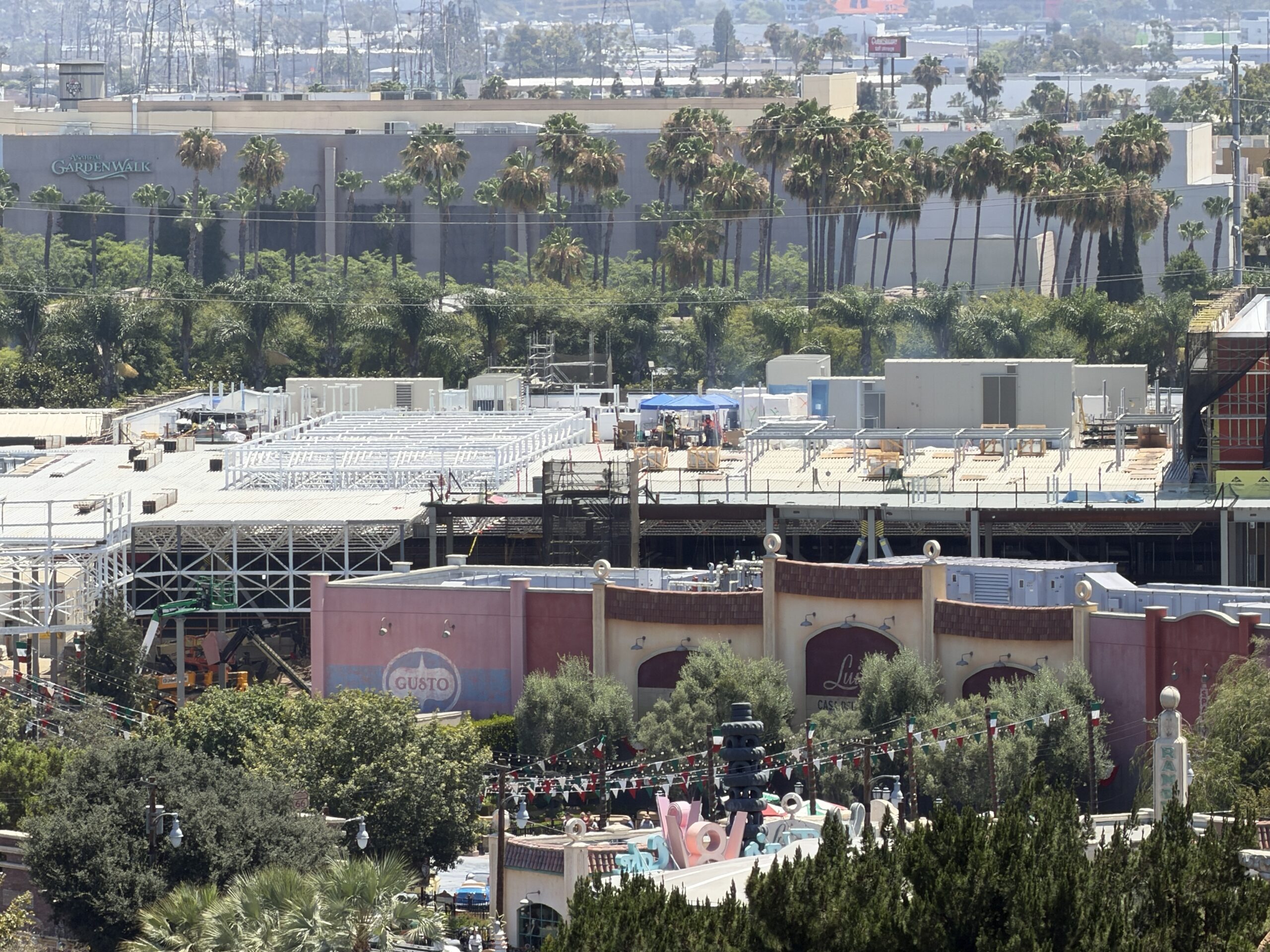 Aerial Look at Avengers Campus Construction in Disney California Adventure