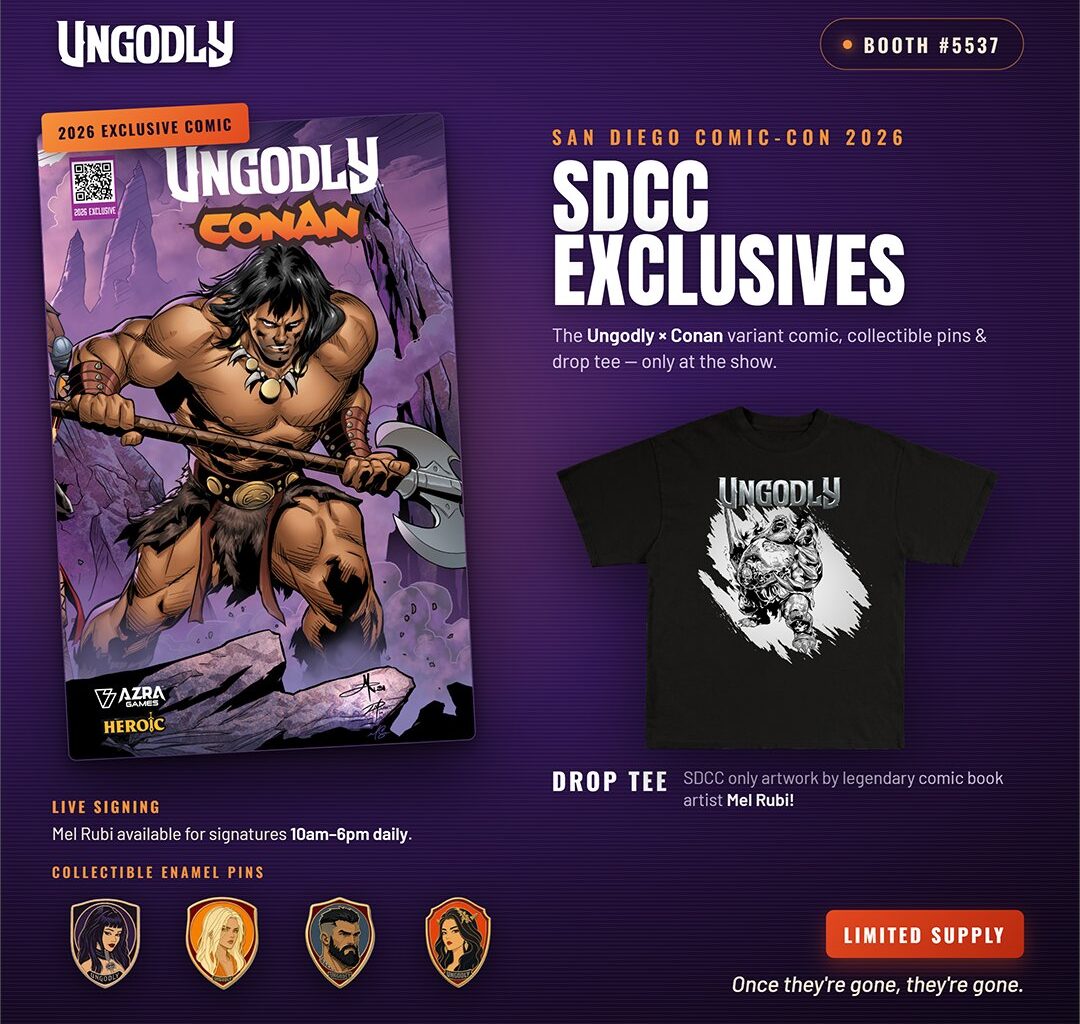 Titan Entertainment San Diego Comic-Con 2026 Exclusives [Update July 16]