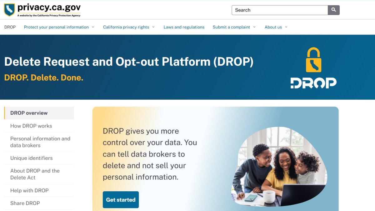 California DROP tool lets residents stop data sales – NBC 7 San Diego