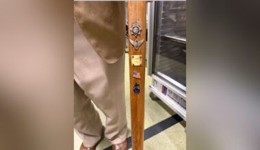Family begs for return of sentimental cane left by 90-year-old veteran at Clovis Costco