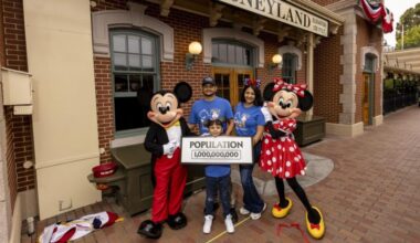 Disneyland welcomes 1 billionth guest, an 8-year-old boy celebrating his birthday