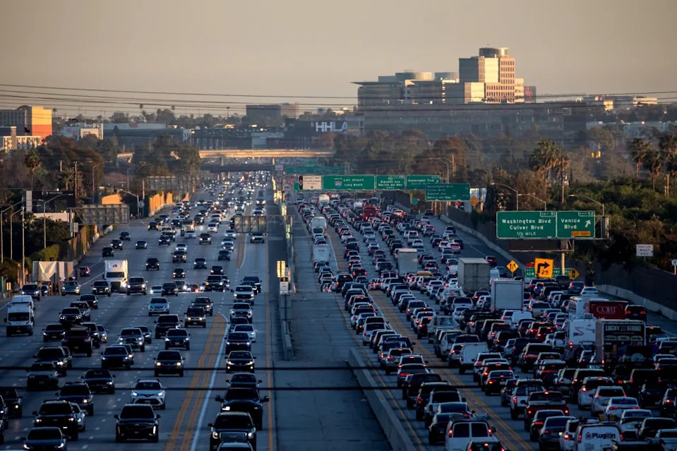 Traffic delays cost the average LA driver both extra fuel and their peace of mind. Getty Images