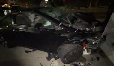 Car stolen and crashed in East Hollywood while woman was asleep inside
