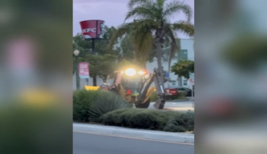 Man arrested after taking stolen excavator on joyride through North Park, police say – NBC 7 San Diego