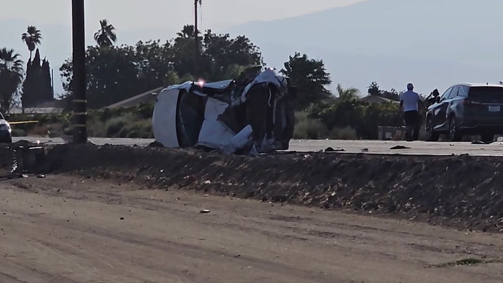 A 6-year-old child died a day after a suspected DUI crash in southeast Bakersfield Sunday morning. The suspected DUI driver, 20-year-old Cesar Magana, was arrested. PHOTO: RD on the Scene