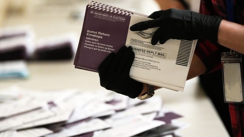 AP: Nearly 150,000 California mail ballots rejected as slow vote counts drag on (AP Photo/Jeff Chiu, File)