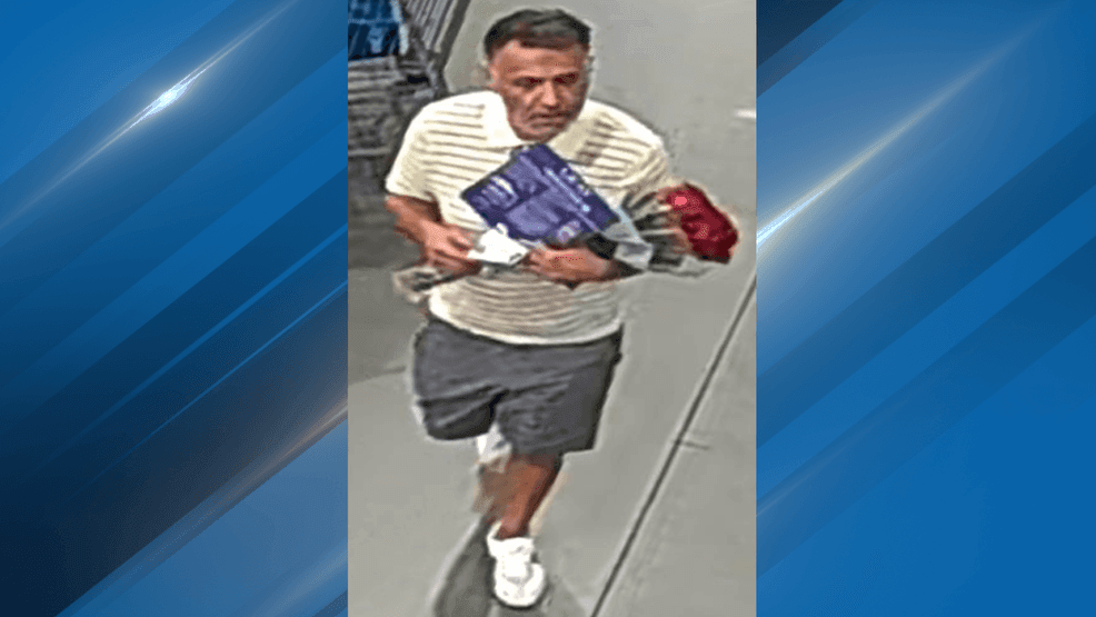 The Bakersfield Police Department is asking for the community’s help in identifying two people accused of using a stolen credit card to buy items worth about $10,000. PHOTO: BPD