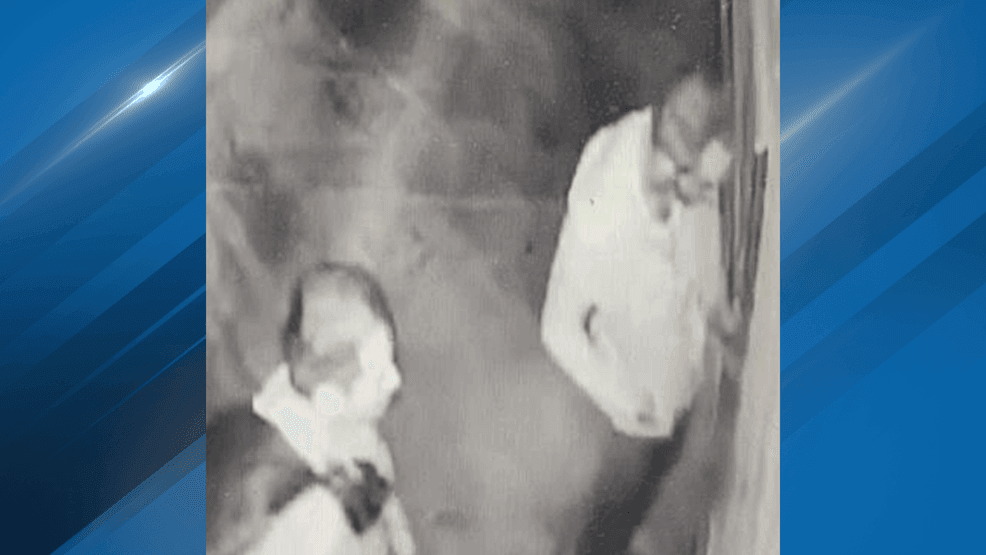 The Bakersfield Police Department is asking for the community’s help in identifying two people accused of breaking into Church’s Chicken on Brundage Lane and taking products. PHOTO: BPD