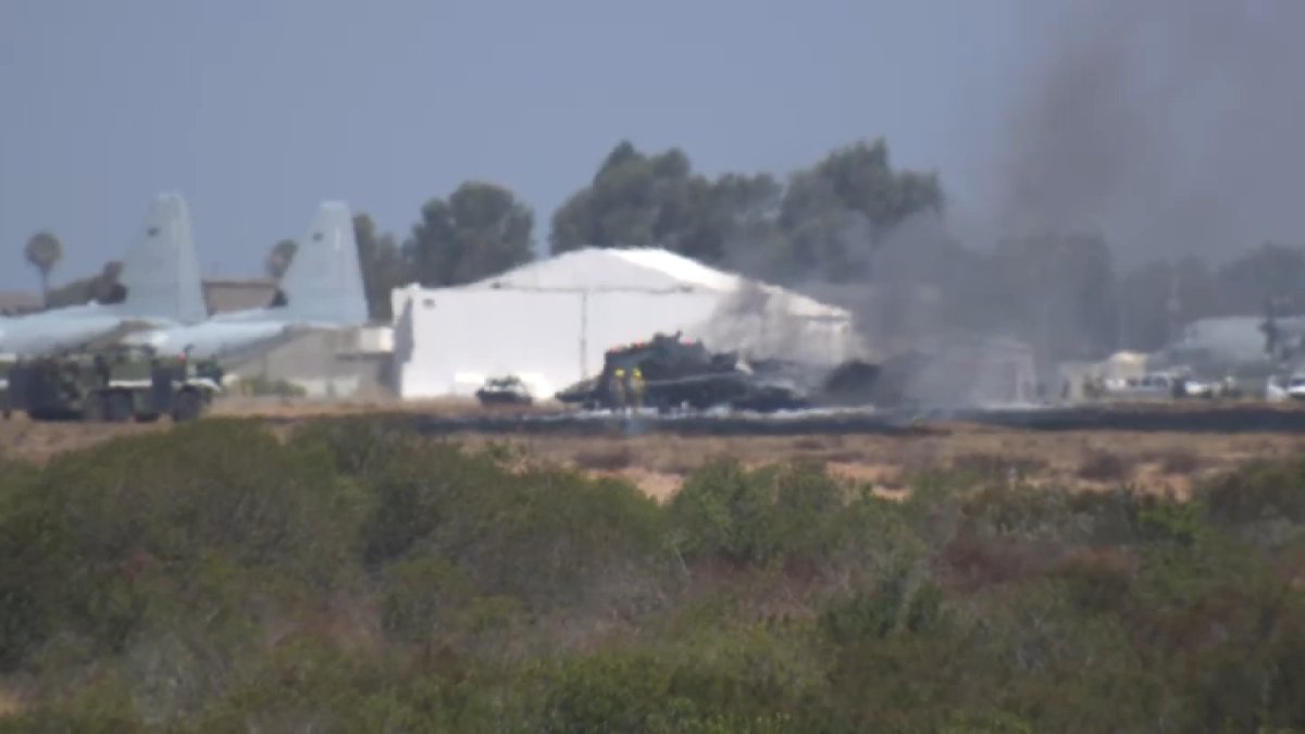 Military fighter jet crashes at MCAS Miramar – NBC 7 San Diego