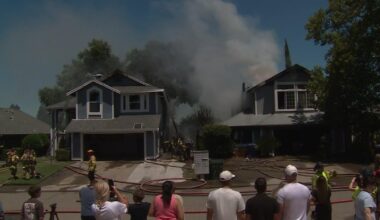 Bystanders help rescue man from fire that burned 2 Antelope homes