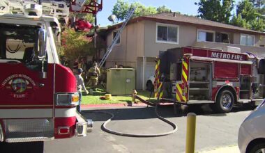 Fire spreads through Carmichael apartment building, leaving 1 injured and 8 displaced
