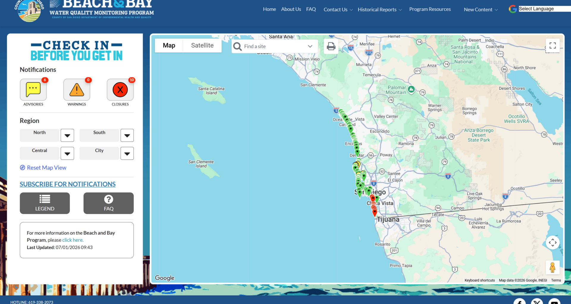 Important Water Quality Resource for Beachgoers Updated | News