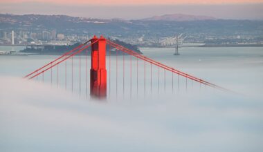 Will the fog affect the Golden Gate Bridge fireworks show?
