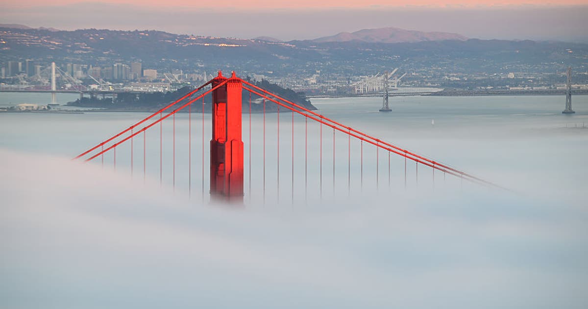 Will the fog affect the Golden Gate Bridge fireworks show?