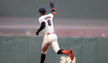 MLB scores: Bryce Eldridge’s first Splash Hit floats Giants in 8-2 win