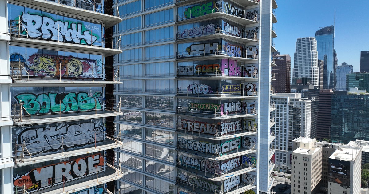 Neighborhood watch joins private security to guard graffiti towers in downtown LA