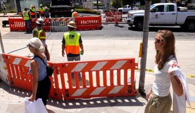 Sunset Boulevard reopens overnight in West Hollywood after water main break