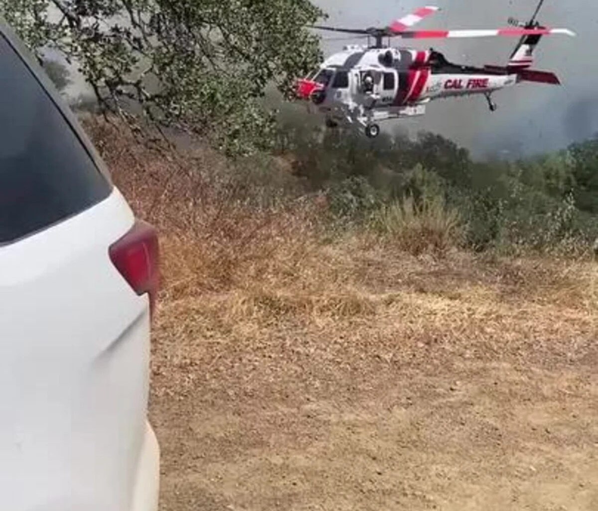Crews Battling McKean Fire Near San Jose Manage to Halt Vegetation Blaze's Progress