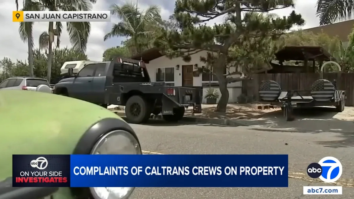 A California Homeowner Says Construction Crews Have Been Using His Property Without Permission for Two Years