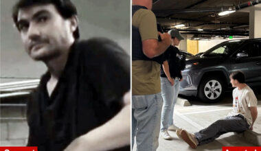 Vandal busted after scrawling vile messages across 13 Teslas in California