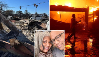 California couple flee monster wildfire in France — a year after home was destroyed by Eaton Fire