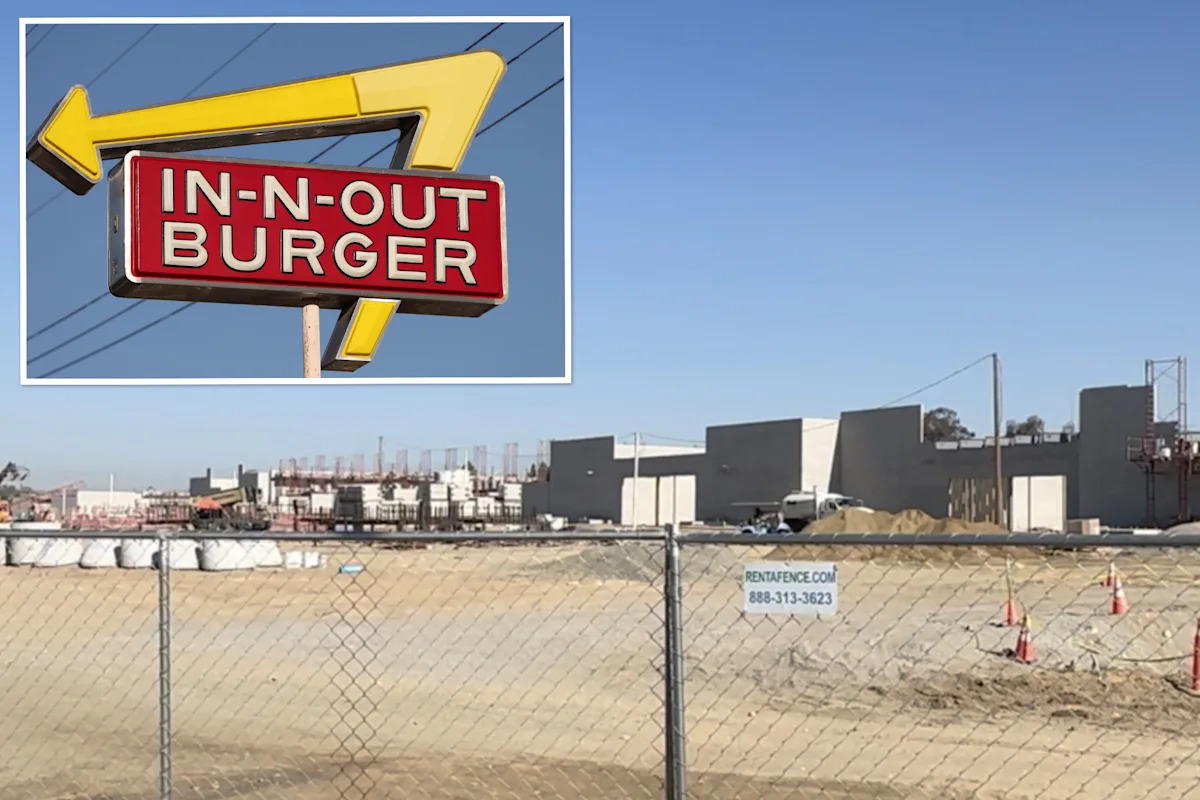 A sprawling California development will open with an epic new In-N-Out and Chick-fil-A to boot
