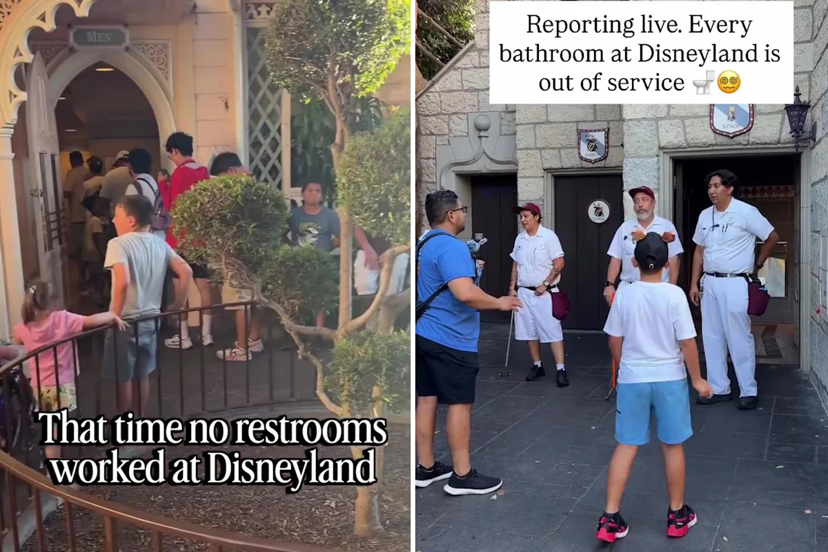 Chaos at Disneyland, Angel Stadium as thousands of guests are left furious during city’s water pressure crisis