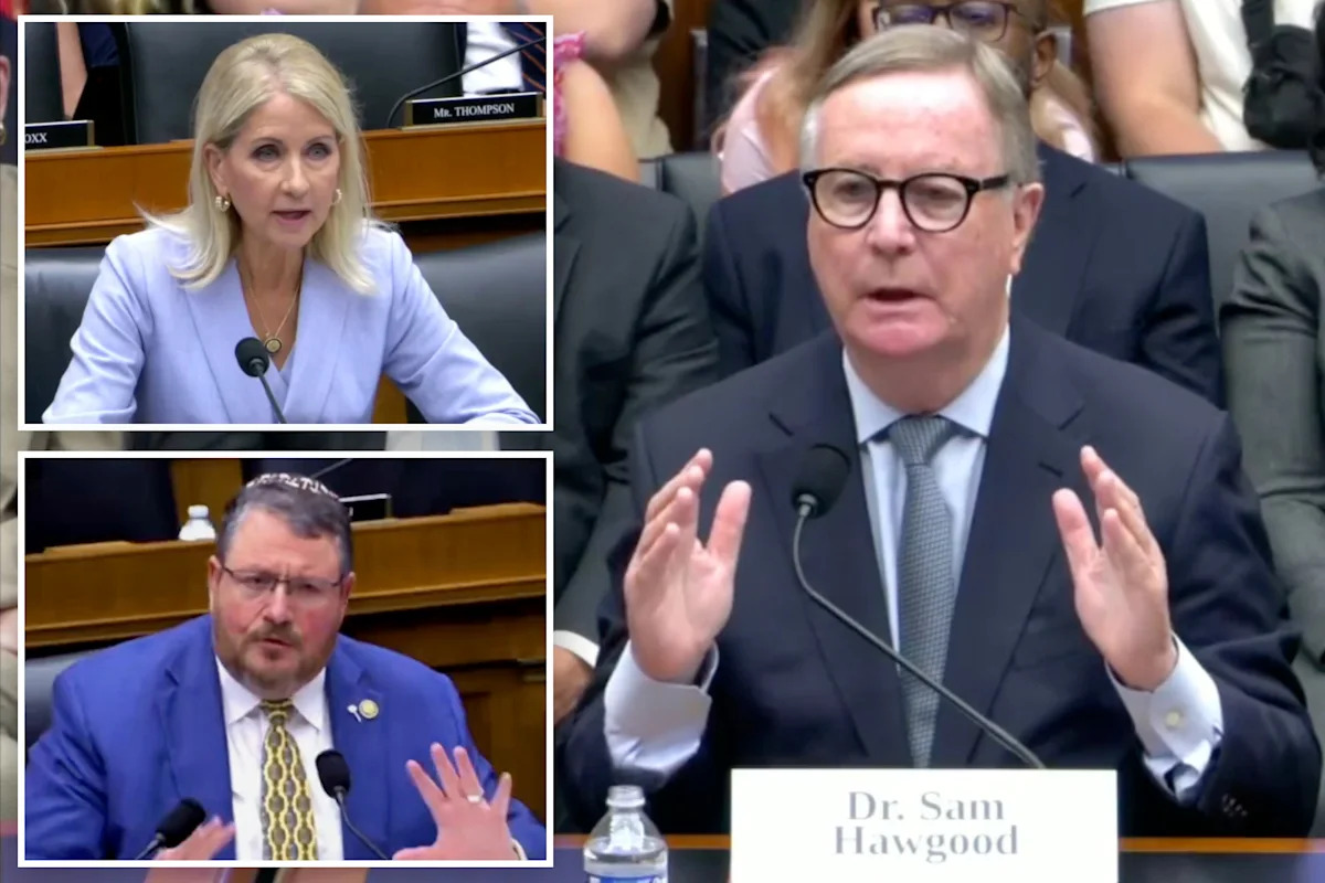 Moment head of top California medical school squirms when asked whether only women can get pregnant
