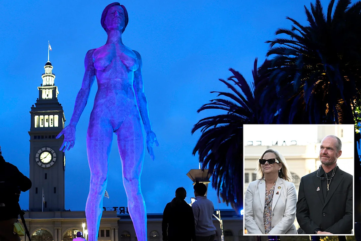 San Francisco’s 45-foot nude woman sculpture can be yours — with a major catch