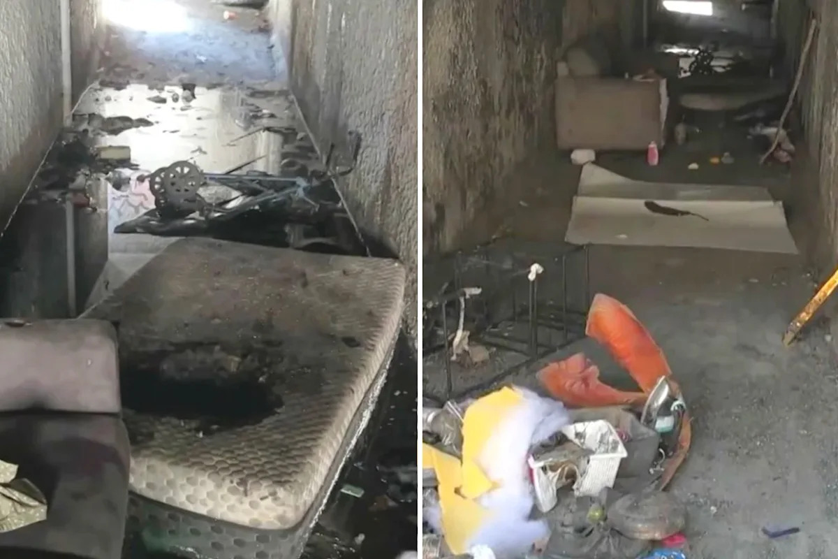 Subterranean homeless city discovered in tunnels under Los Angeles