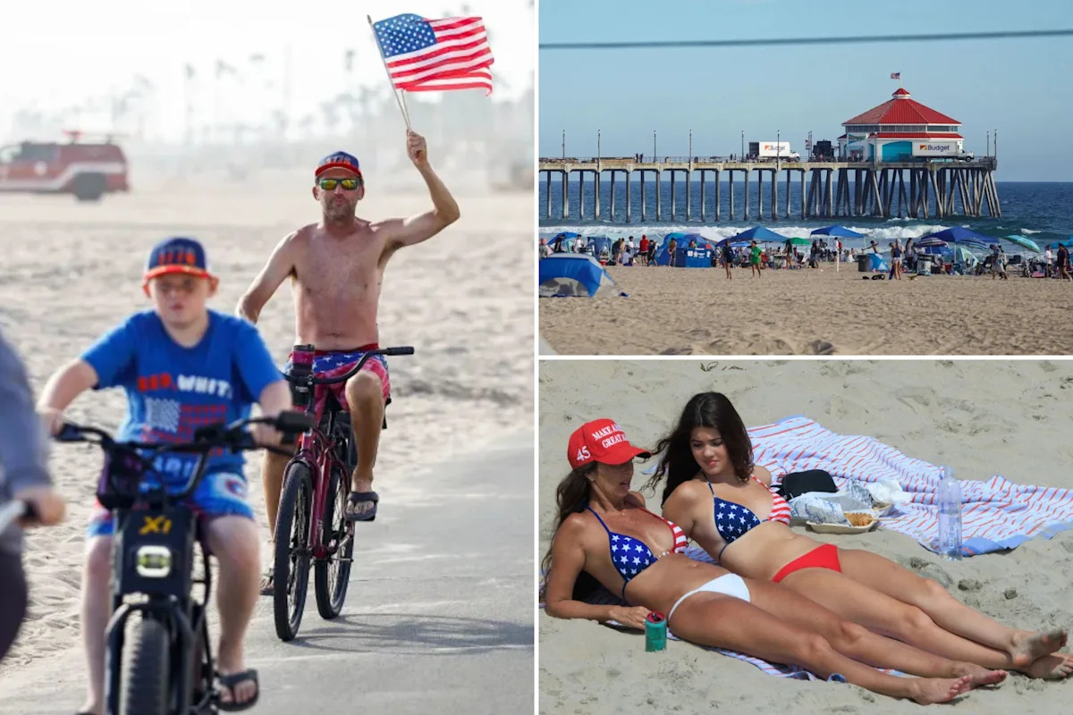 Huntington Beach has its turn in the sun — California as it used to be