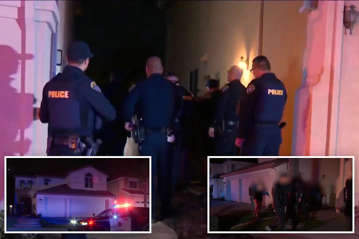 Wild teen parties spark panic in San Diego as mansions broken into and destroyed in insane videos