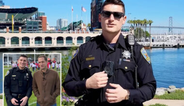 Star San Francisco cop allegedly plows into homeless man, leaving him critically injured