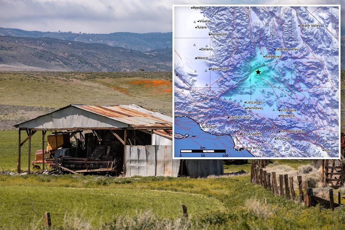 Another earthquake strikes California on Monday morning