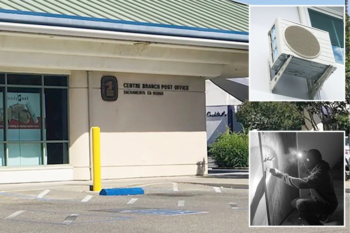 California postal staff left sweltering in summer heatwave after thieves pilfer AC units