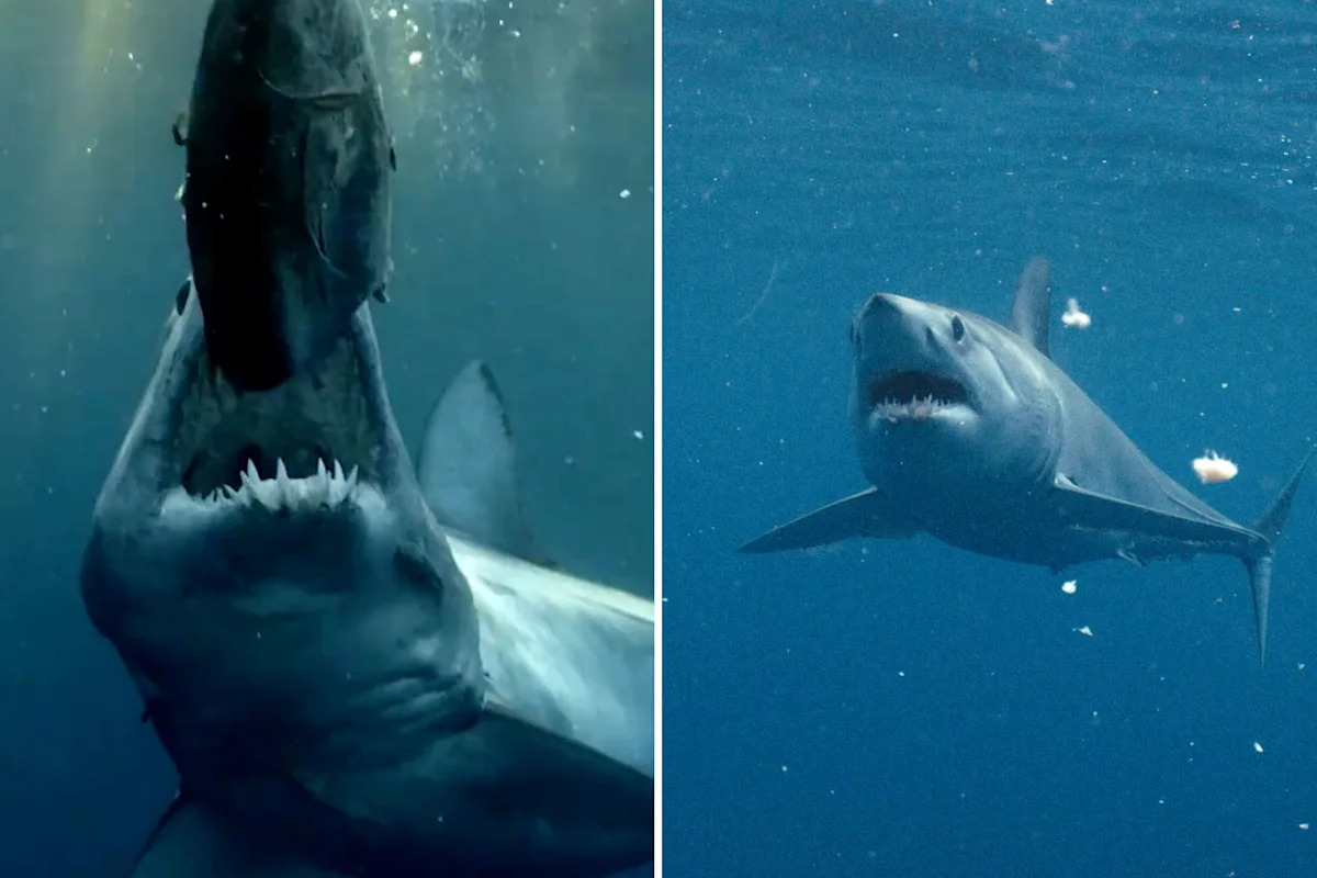 Monster 13-ft beast found off California coast in Shark Week’s hunt for the world’s biggest