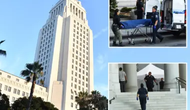 Man jumps to his death from Los Angeles City Hall