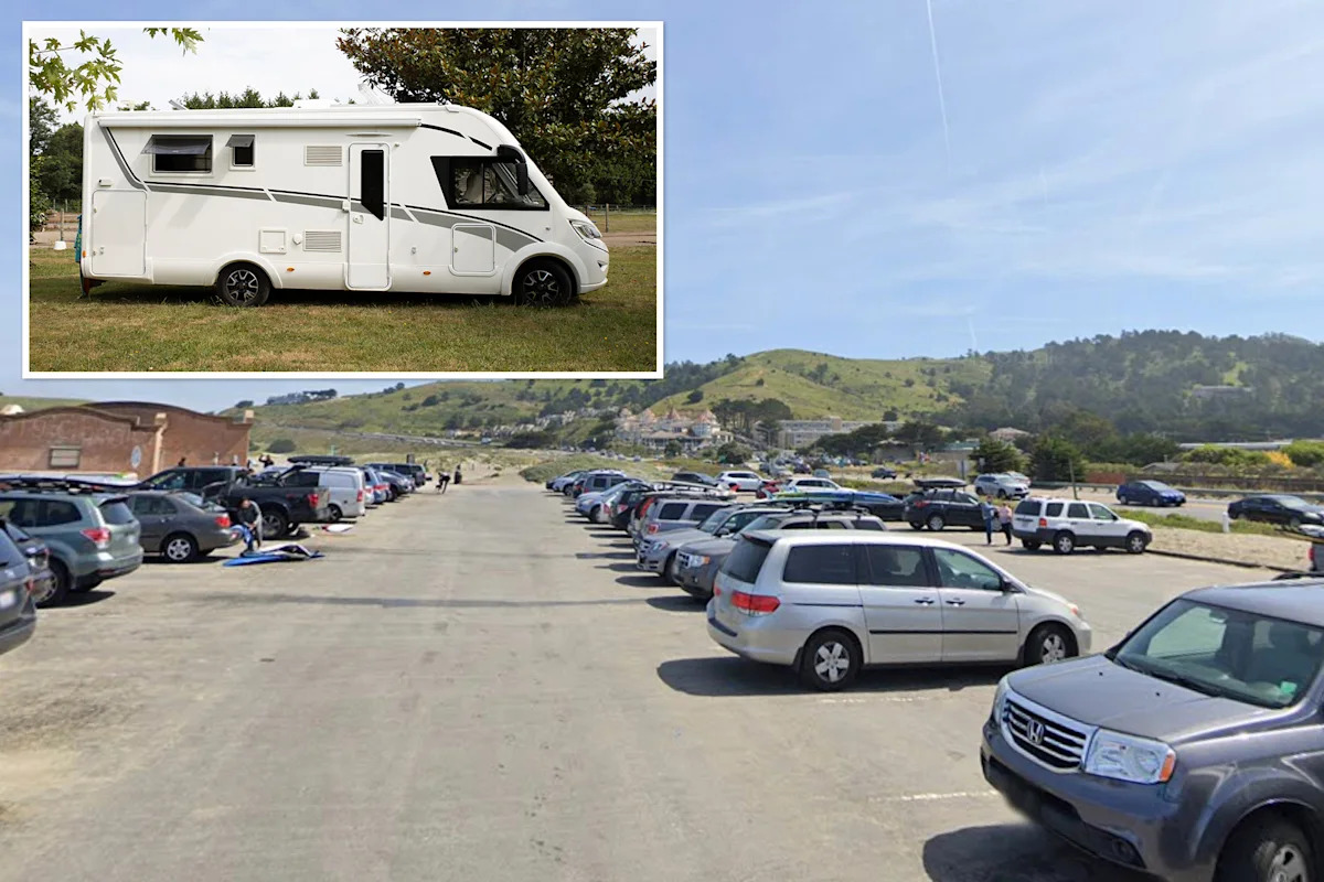 Squatters at beloved California beach spark surfer revolt to ban parking
