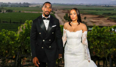Jets’ Andre Cisco marries Savannah Spencer at California winery