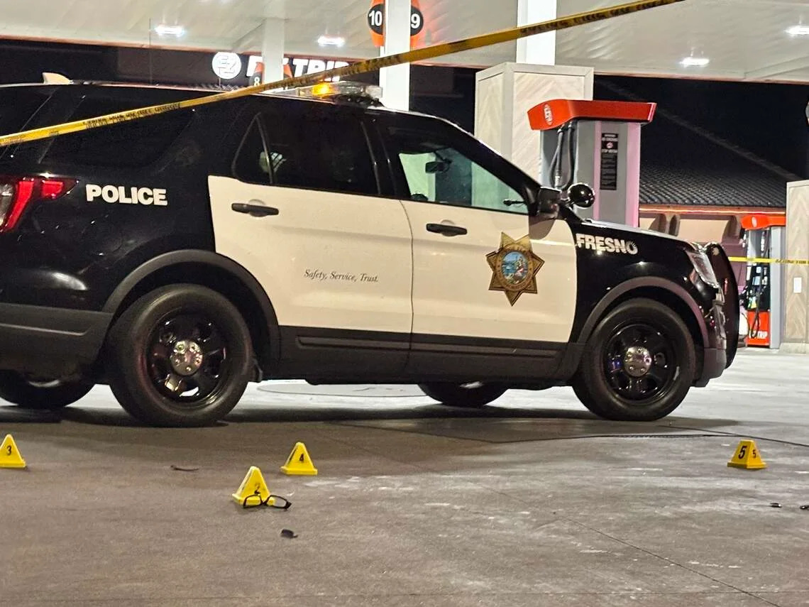Man stabbed at Fresno gas station after fighting over a fuel pump, police say