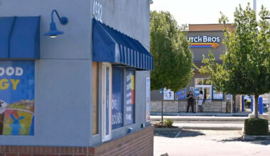 Why did Dutch Bros open a coffee shop 150 feet from an existing one in Fresno?