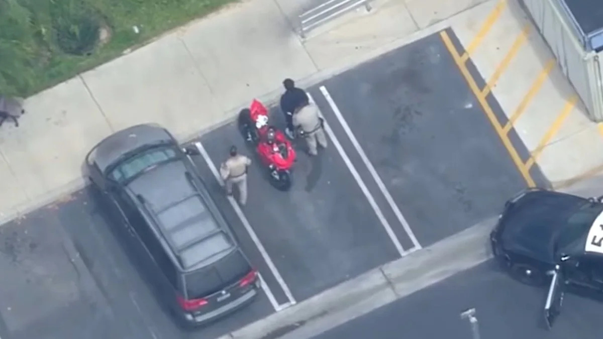 130 MPH California Rider Didn't See a Single Police Car