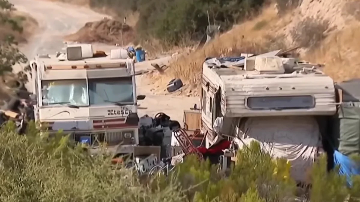 RV Encampment In California City Keeps Growing, and Neighbors Say Nobody's Fixing It