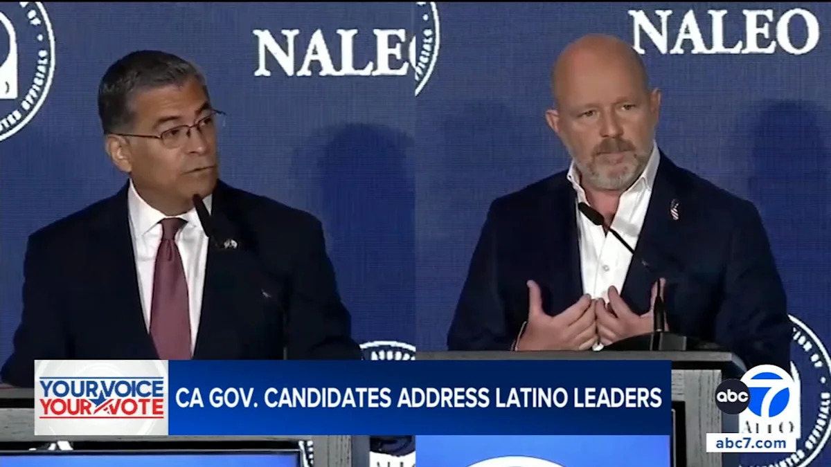 California governor's race: Becerra, Hilton address Latino leaders at NALEO conference in LA