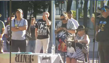 Fresno protesters demand answers in ICE shooting death of Texas father