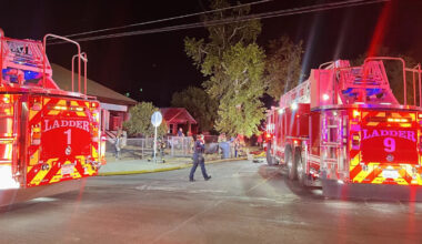 Fire damages 3 homes in Central Fresno, displaces 6 residents