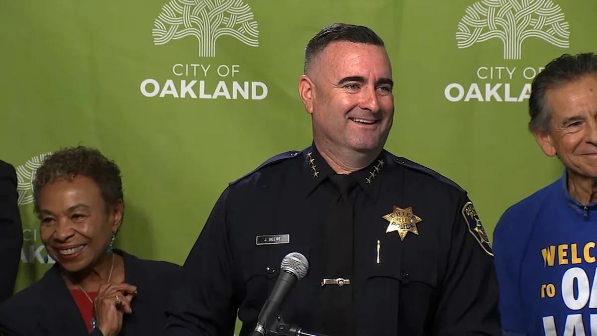 Oakland Interim Police Chief James Beere appointed to permanently lead OPD