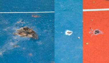 Vandalism discovered at San Jose park’s new basketball courts