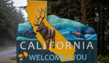 California installs colorful welcome signs across the state